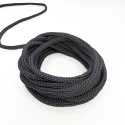 Шнур для одежды d-4.5мм, цвет Серый (на отрез)  в Самаре