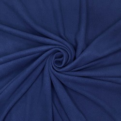 Флис Односторонний 130 гр/м2, цвет Темно-синий (на отрез)  в Самаре