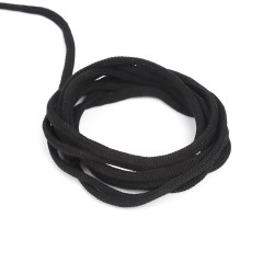 Шнур для одежды 4,5 мм, цвет Чёрный (на отрез)  в Самаре
