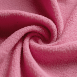 Флис Односторонний 130 гр/м2, цвет Розовый (на отрез)  в Самаре