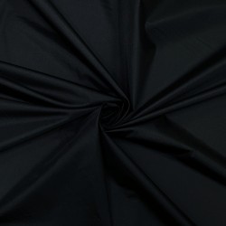 Ткань Дюспо 240Т WR PU Milky, цвет Черный (на отрез)  в Самаре