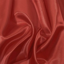 Ткань Атлас-сатин, цвет Красный (на отрез)  в Самаре