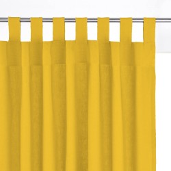 Штора уличная на Петлях (В-220*Ш-145) Желтая, (ткань Оксфорд 600)  в Самаре